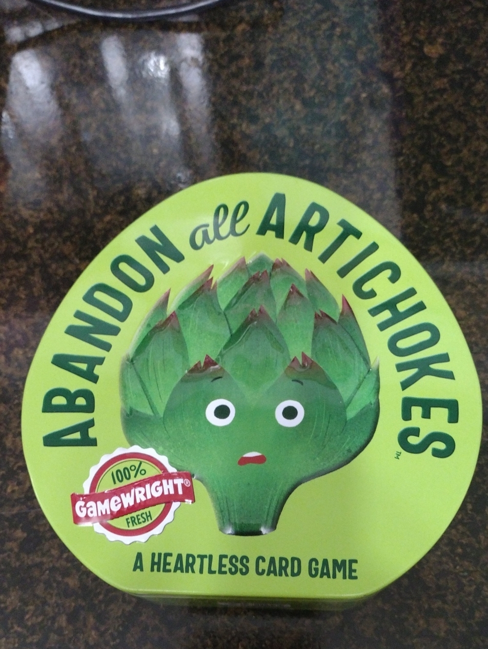 Gamewright Abandon All Artichokes Card Game - Green